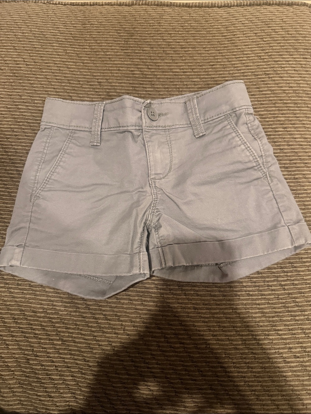 Old Navy Gray Cuffed Kids Shorts
